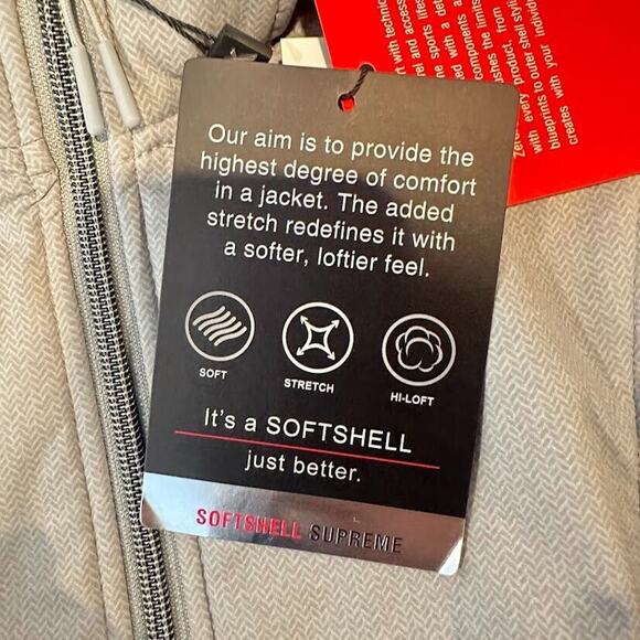 ZeroXposur Winter Coat Womens Grey Jacket Hooded Size Small Softshell Supreme - Picture 9 of 11